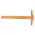 thumbnail image 1 of Almencla 30 cm Ruler Architect Transparent inch Metric for Supplies General Layout Work 30cm A, 1 of 8