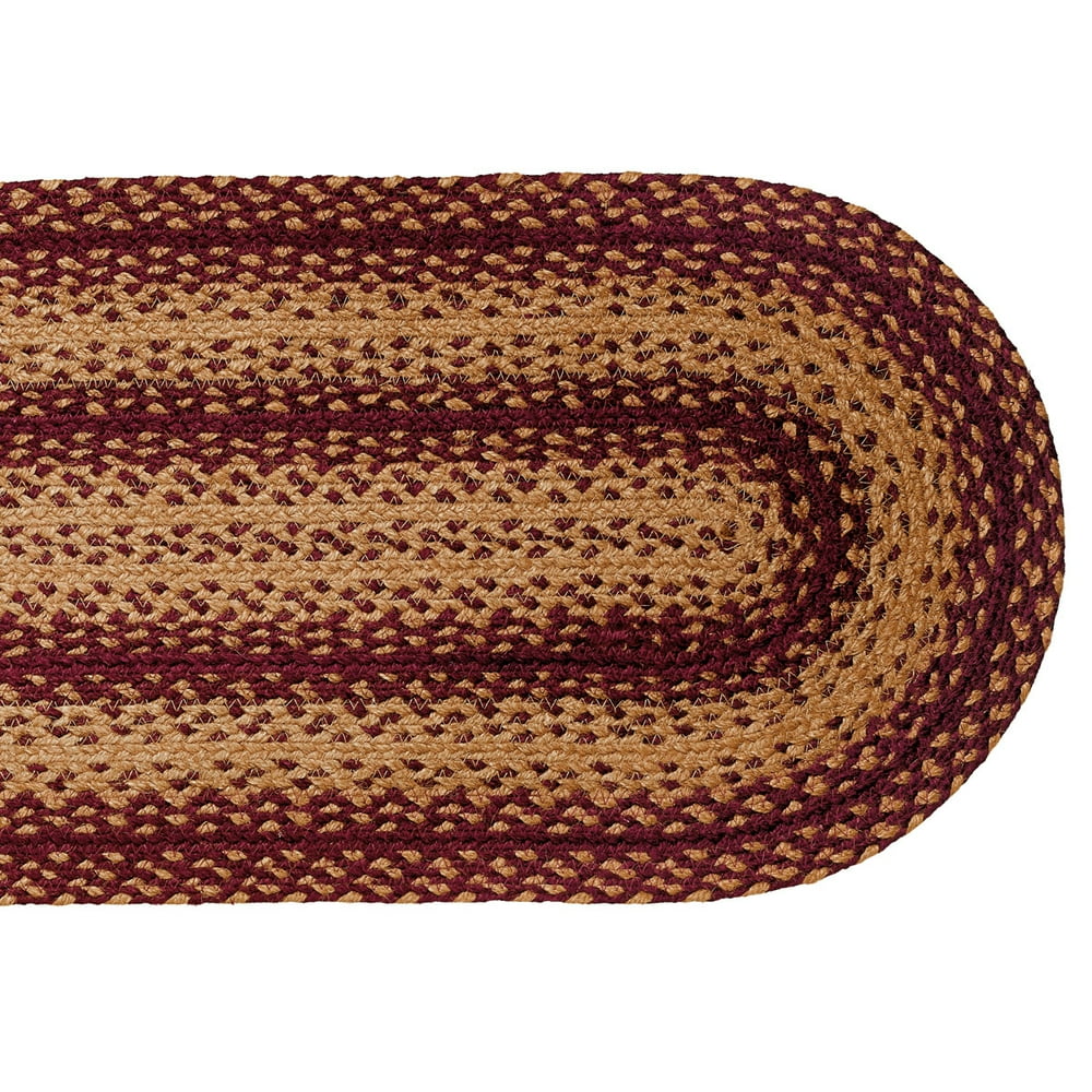 Jute Braided Table Runner 13" x 48"