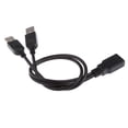 thumbnail image 1 of Connecteur de Remplacement Interface USB Femelle vers 2 Ports Mâle, 1 of 10