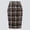 Coffee, variant on Skirts for Women Pencil Plaid Skirts For Women Fall Winter High Waisted Bodycon Knee Length Wool Midi Skirt With Slit Coffee XXL