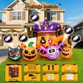 thumbnail image 5 of Adnoom 3FT Halloween Inflatables Pumpkin Ghost, Blow Up Joker Owl Pumpkin Black Cat with Built-in LEDs, Halloween Indoor Outdoor Decoration for Holiday Party Garden, 5 of 8