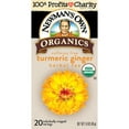 thumbnail image 5 of Newman's Own Organic Variety Pack Herbal Tea includes Sweet Cinnamon Spice, Ginger Green, Chamomile and Turmeric Ginger Tea 20 Individually Wrapped Tea Bags Per Box (4 Pack) USDA Certified and Kosher, 5 of 5