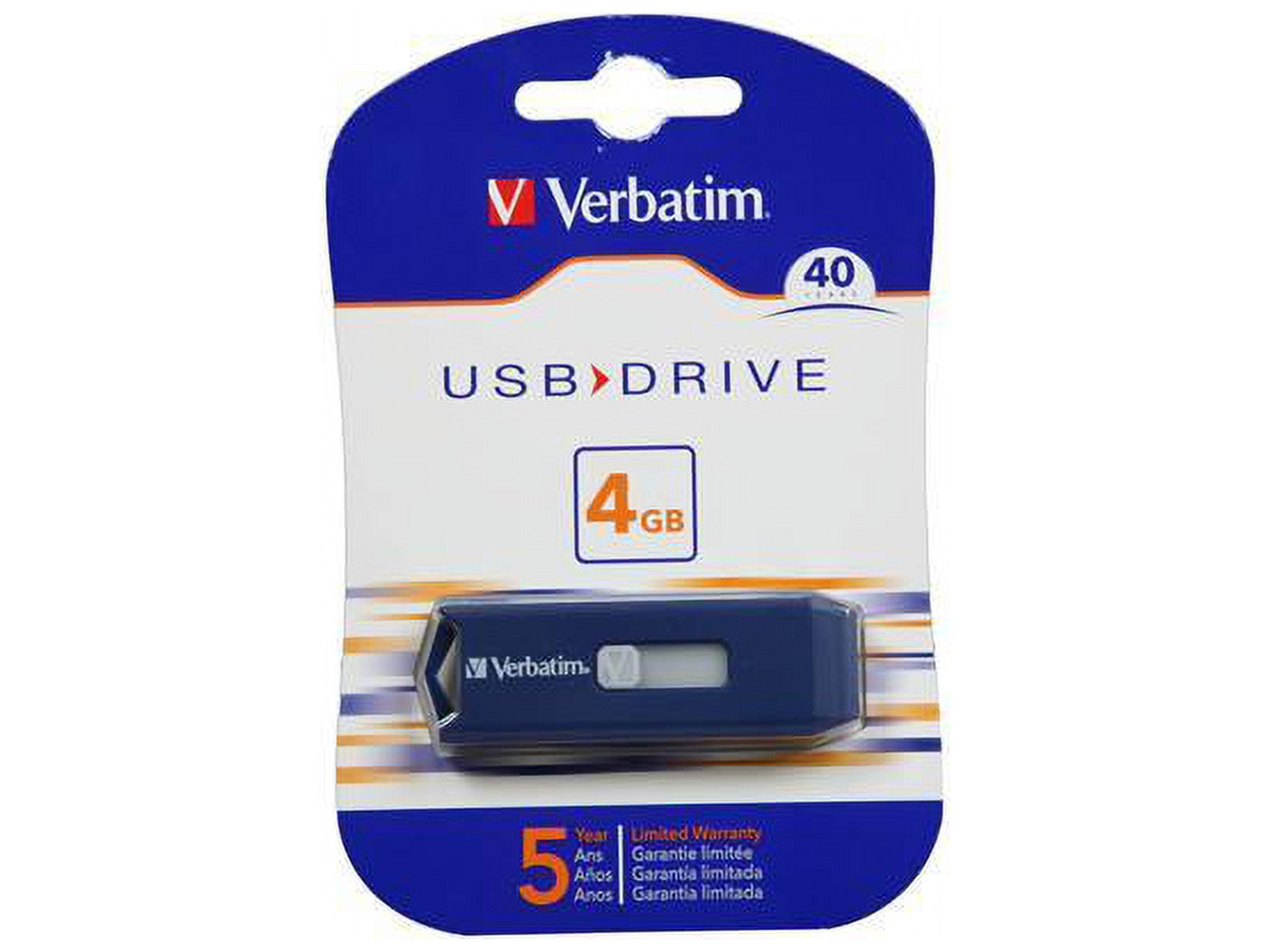 福袋・半額ポスター - クリーニング屋さん専用の通 Flash 2.0 USB Verbatim Drive Walmart.com - Blue 4GB USBメモリ・フラッシュドライブ