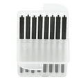 thumbnail image 1 of Cergrey Hearing Aid Guards,8Pcs/Box Disposable Hearing Aid Protection Earwax Guards Filters Hearing Assistance Black,Hearing Aid Protection, 1 of 8