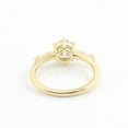 thumbnail image 6 of solitaire jewels 1.5CT Round Moissanite Nature Inspired Engagement Ring For Women, 14K Yellow Gold, 6 of 7