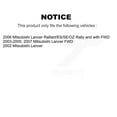 thumbnail image 2 of TOR Front Steering Tie Rod End Kit for Car Mitsubishi Lancer - Left Right Side (Driver Passenger) KTR-101972, 2 of 2
