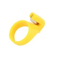 thumbnail image 3 of Anillo De Dedal De Costura De Plástico De 3 Uds Con Cortador De Hilo De Dedal De Hoja Yuarrent HA029646-00, 3 of 6