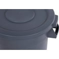 thumbnail image 5 of Carlisle 34102023 Bronco Round Waste Container Only, 20 Gallon, Gray Pack of 6, 5 of 7