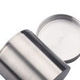 thumbnail image 4 of Pawsdot 1Pack Grey 304 Stainless Steel Food Storage Jar 8x10cm 400ml for Restaurants, 4 of 6