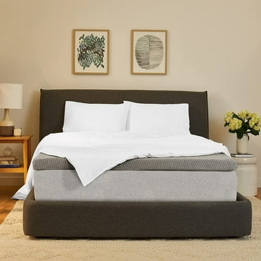 Casper Sleep Comfy Mattress Topper, 3-inch, Full, Gray