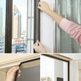thumbnail image 4 of 2X Tira de Sellado Autoadhesiva Tira de Aislamiento de la Puerta 5M Negro En Forma de D Tira de Pegamento para Sello de la Puerta de Coche para Puerta Y Ventana, 4 of 5