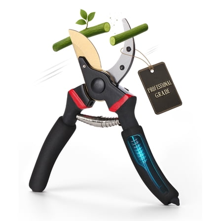 Mr. Pen- Pruning Shears, Garden Shears, 8" Professional, Titanium Blade, Garden Scissors, Gardening Shears