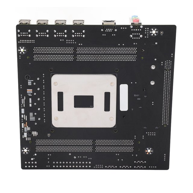 Gaming Motherboard, 4 DDR3 PC Motherboard PCB Material NVME M.2 Interface for Office
