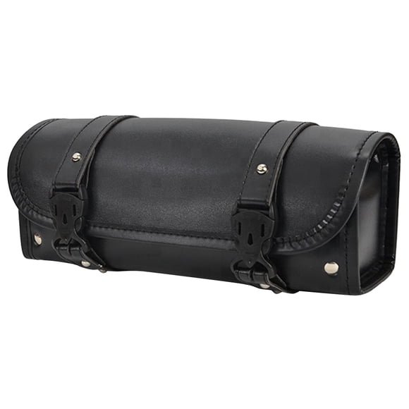 Miangastore Handy Motorcycle Hanging Bag Leather Modified Motorcycle Saddlebag Hanging Pouch Gadget Box for Motorcycle