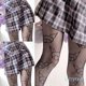 thumbnail image 1 of Larry japonés Anime Lolita pantimedias dibujos animados diablo patrón medias de redpangjing, 1 of 3