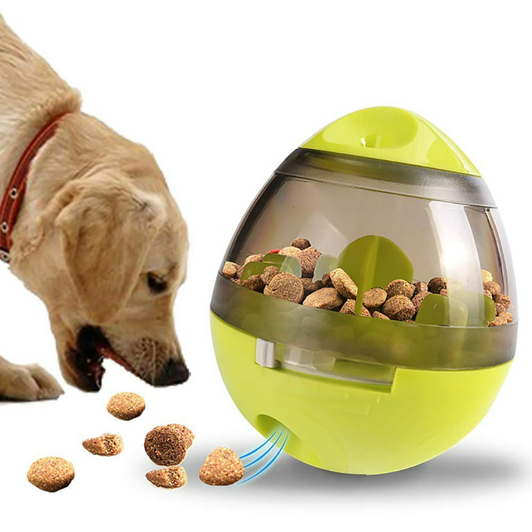 PrimePets 2 Pcs Dog Treat Ball, Interactive Food Treat Dispensing Dog Toys  