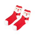 thumbnail image 2 of Women Christmas Fuzzy Slipper Socks, Plush Fluffy Cozy Home Sleeping Socks, Soft Warm Winter Indoor Socks, Assorted Holiday Theme Designs, Perfect Stocking Stuffer for Holiday Season L, 2 of 5