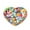 Multicolor-MR-home supplies, variant on LEFTHIGH Home Heart Shaped Resin Bowls Decorative Transparent Patterned 76mm x 70mm Jewelry Trinket Holder Anniversary Birthday Valentine’s Festival Gift Valentines Day Gifts