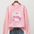 thumbnail image 4 of Moda mujer casual manga larga o-cuello impreso damas sudaderas tops Pompotops gfhjh1986, 4 of 5