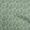 thumbnail image 1 of oneOone Georgette Viscose Dusty Teal Green Fabric Kids Dress Material Fabric Print Fabric By The Yard 42 Inch Wide, 1 of 4