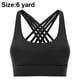 thumbnail image 1 of Sujetador deportivo con tirantes acolchados y tirantes cruzados, sujetador deportivo a prueba de golpes para mujer, sujetador de yoga cómodo para ropa deportiva, 1 of 8