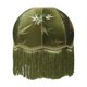 thumbnail image 1 of Pantalla lámpara hecha a mano, estilo victoriano, con base para bombilla E27, lujosa pantalla en forma campana, estilo vintage, ideal para Verde, 1 of 8