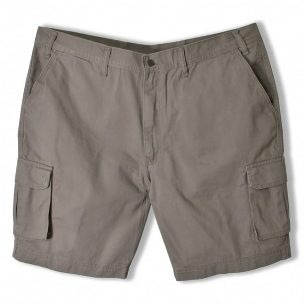 Full Blue Big Men's Expandable Waist Cargo Shorts