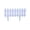 D, variant on Sktrjpolfis White Mini Plastic Garden Fence, 7.87in Flower Bed Edging Border with Ground Studs for Lawn Patio
