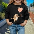 thumbnail image 1 of Chandail en Molleton pour Garçons Manches Longues Imprimé Col Rond Chandail Vêtements d'Hiver Fille 2-3 Ans, 1 of 3