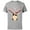 Athletic Heather, variant on Hawkeye Cat Holiday Sweater - Short Sleeve Cotton T-Shirt for Adults - Customized-Yellow