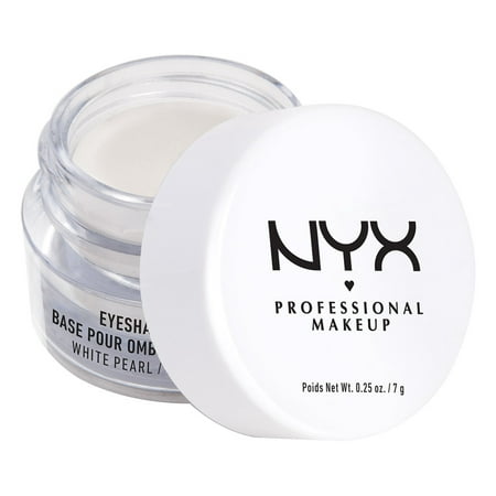 NYX Professional Makeup Eyeshadow Base, White (Best Drugstore Eye Base)