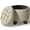 Greige Black, variant on OSM Ottoman,Round Foot Rest Stool, Upholstered Small Ottoman Chair with Storage for Living Room & Bedroom, Decorative Home Furniture, Lava Gray