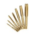 thumbnail image 3 of Juego de de roscar métricos para máquina, brocas rectas y estriadas para roscar tuberías., 3 of 8