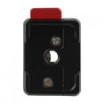 thumbnail image 3 of Fyydes Quick Release Plate,1/4 Screw Mount,Aluminium Alloy Black Monitor Quick Release Plate 1/4 Inch Screw Fixed Mount Universal Photography Accessory, 3 of 10