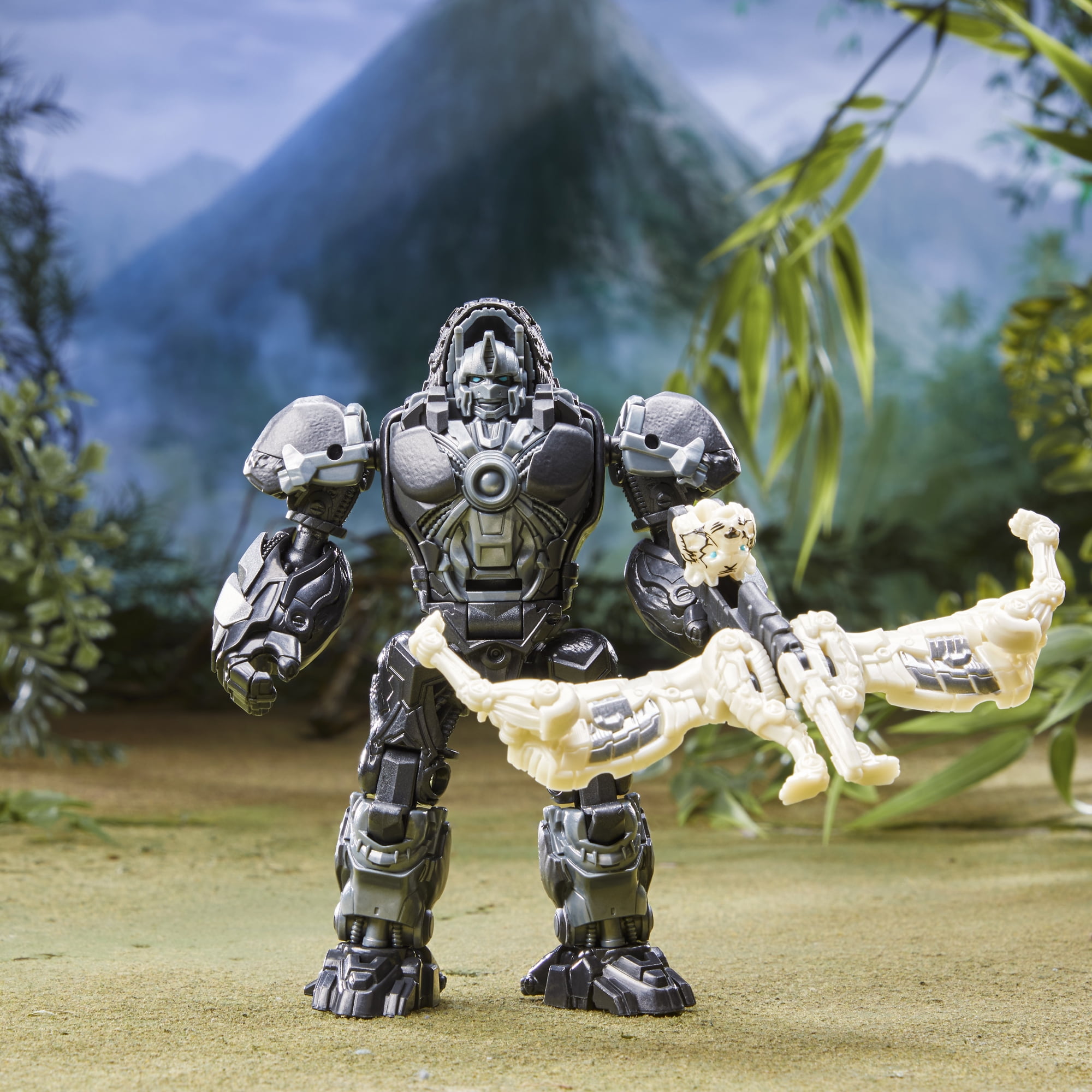 Transformers Rise of the Beasts Optimus Primal Action Figure, Plastic Multicolor, 7.01'' x 7.99''