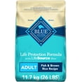 thumbnail image 1 of Blue Buffalo Life Protection Formula Nourriture Sèche pour Chiens Adultes Recette au Poisson et au Riz Brun, Sac de 11,7 kg, 1 of 5