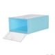thumbnail image 3 of 1PC Foldable Clear Shoes Storage Box Plastic Stackable Shoe Organizer, 3 of 5