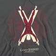 thumbnail image 2 of Game of Thrones Bolton Burst Sigil Unisex Adult Pull-Over Hoodie,Charcoal, 2X-Large, 2 of 5