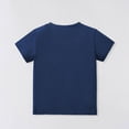 thumbnail image 4 of Baby Boy Summer Clothes Toddler Kids Boys Summer Cartoon Car Shark Dinosaur Prints Short Sleeve Crewneck T Shirts Tops Toddler T Shirts Navy 5 Years, 4 of 7