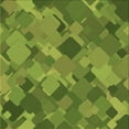 thumbnail image 1 of Ahgly Company Machine Washable Indoor Square Transitional Pistachio Green Area Rugs, 6' Square, 1 of 7