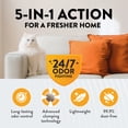 thumbnail image 3 of ARM & HAMMER HardBall Lightweight 5-in-1 Clumping Cat Litter, Garden Bloom Scent, 10.5 lbs, 3 of 13