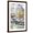 Brown Frame, variant on Art.com The Louvre on Port Royal Art Print by Childe Hassam, 12" x 18"