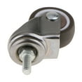 thumbnail image 4 of S SERENABLE 1.25" 32mm Steel Threaded Stem TPR Rubber Caster for Cart Trolley Furniture 1.25 1.25 Inch, 4 of 7