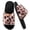Pink, variant on BERANMEY Leopard Open Toe Womens Slippers Cute Soft House Slippers for Women Men Anti-slip Thick Sole Indoor Bedroom Winter Home Slippers