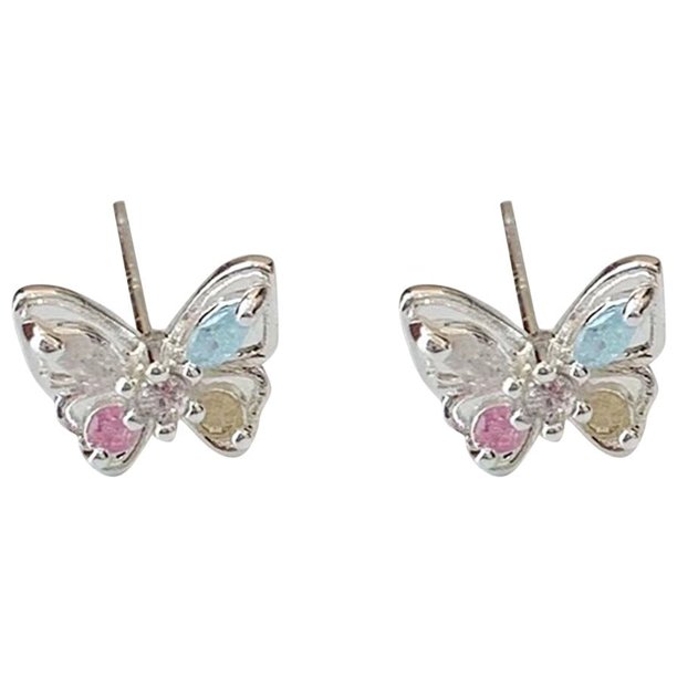 Earbone Studs Dulce Color Zircon Stud Earrings Pendientes