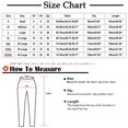 thumbnail image 3 of Miluxas Womens Pants Plus Size Clearance Women’s Solid High Waisted Pocket Wide Leg Pants Straight Baggy Trousers White 4(S), 3 of 5
