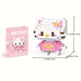 thumbnail image 1 of 1pc Random Kawaii Character Mini Brick Figures Building Blocks Cute Cartoon Bricks Mini Figures, Building Blocks. Christmas Halloween Gifts/Deco, 1 of 5