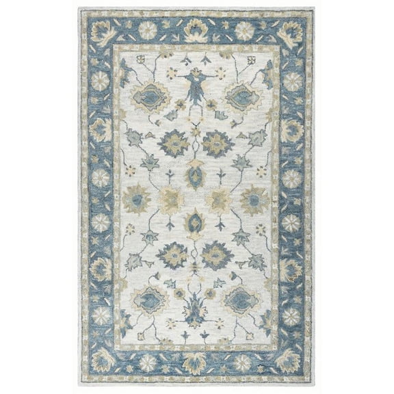 Rizzy Home LO9984 Natural 12' x 15' Hand-Tufted Area Rug