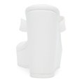 thumbnail image 2 of STEVE MADDEN Womens White 1" Platform Padded Refined Square Toe Wedge Slip On Thong Sandals Shoes 10 M, 2 of 4