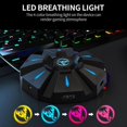 thumbnail image 2 of HXSJ P9 Keyboard and Mouse Converter Gaming Adapter with 4-color Breathing Light Compatible with Switch/PS4/PS3/XBox One/XBox 360, 2 of 5